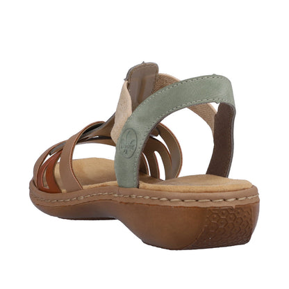 Rieker 65918-52 Mint Sandals