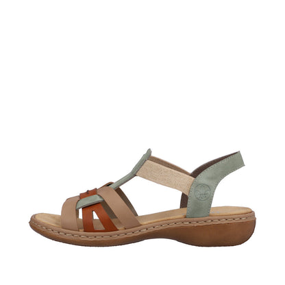 Rieker 65918-52 Mint Sandals