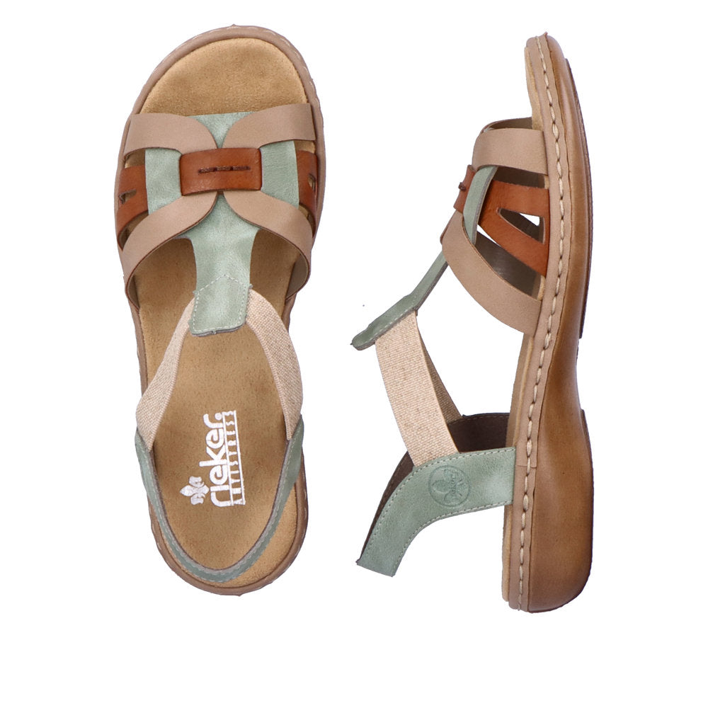 Rieker 65918-52 Mint Sandals