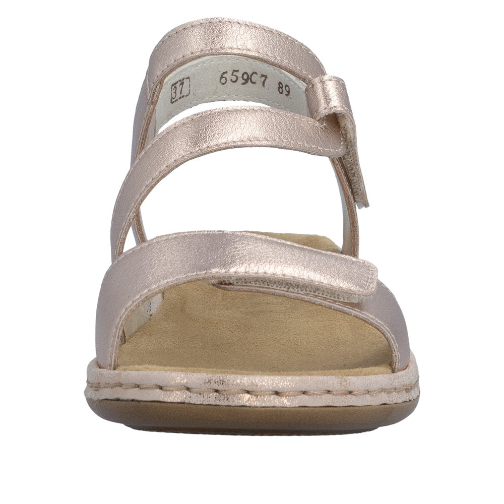 Rieker 659C7-89 Nude Sandals