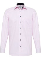 Eterna 8992 50 E15P Pink And White Stripe Comfort Fit Shirt