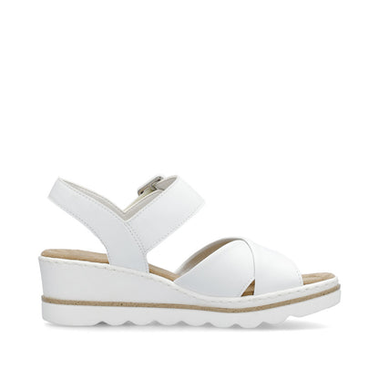 Rieker 67463-80 White Sandals