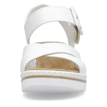 Rieker 67463-80 White Sandals