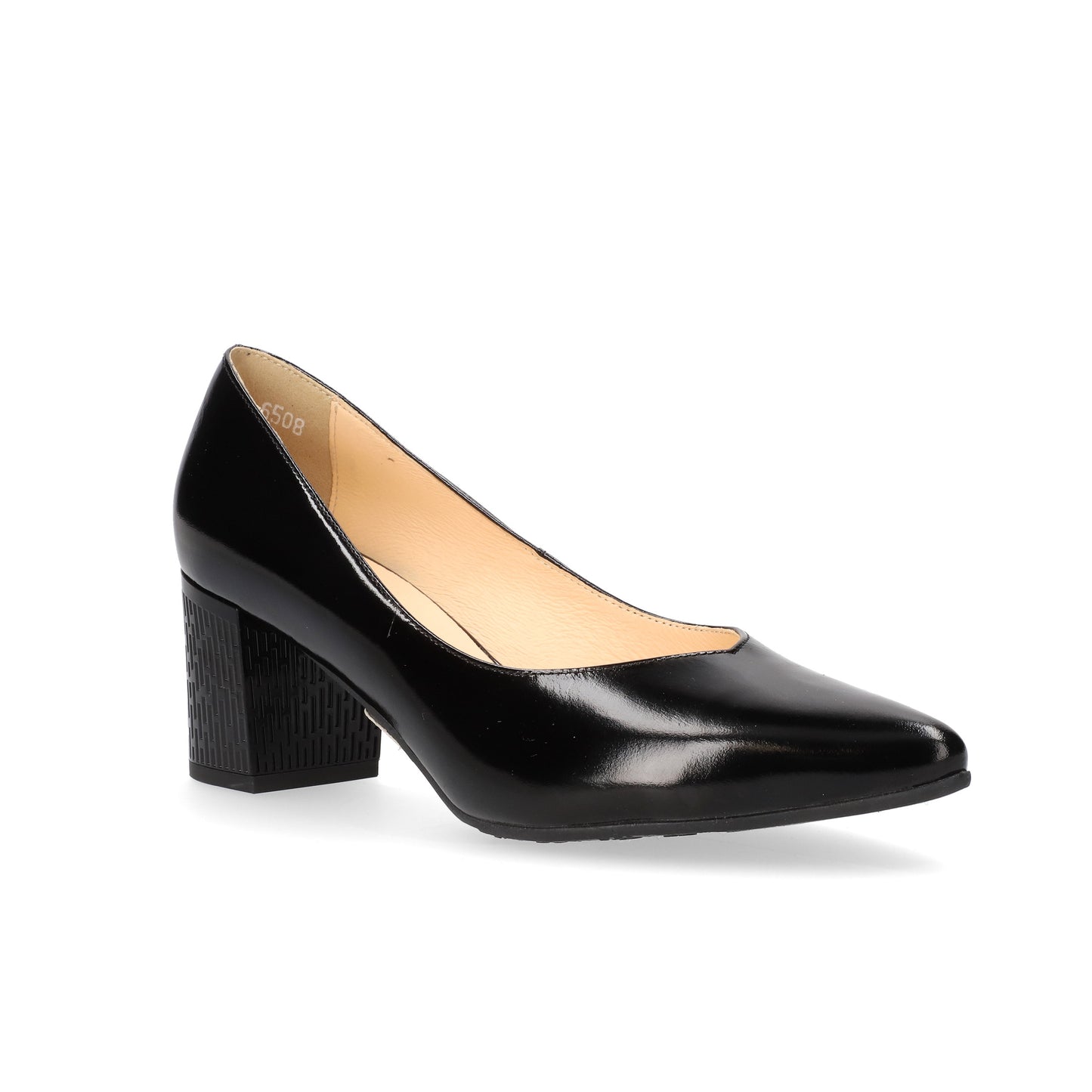 Bioeco By Arka 6808 1974 Black Patent Dress Shoes