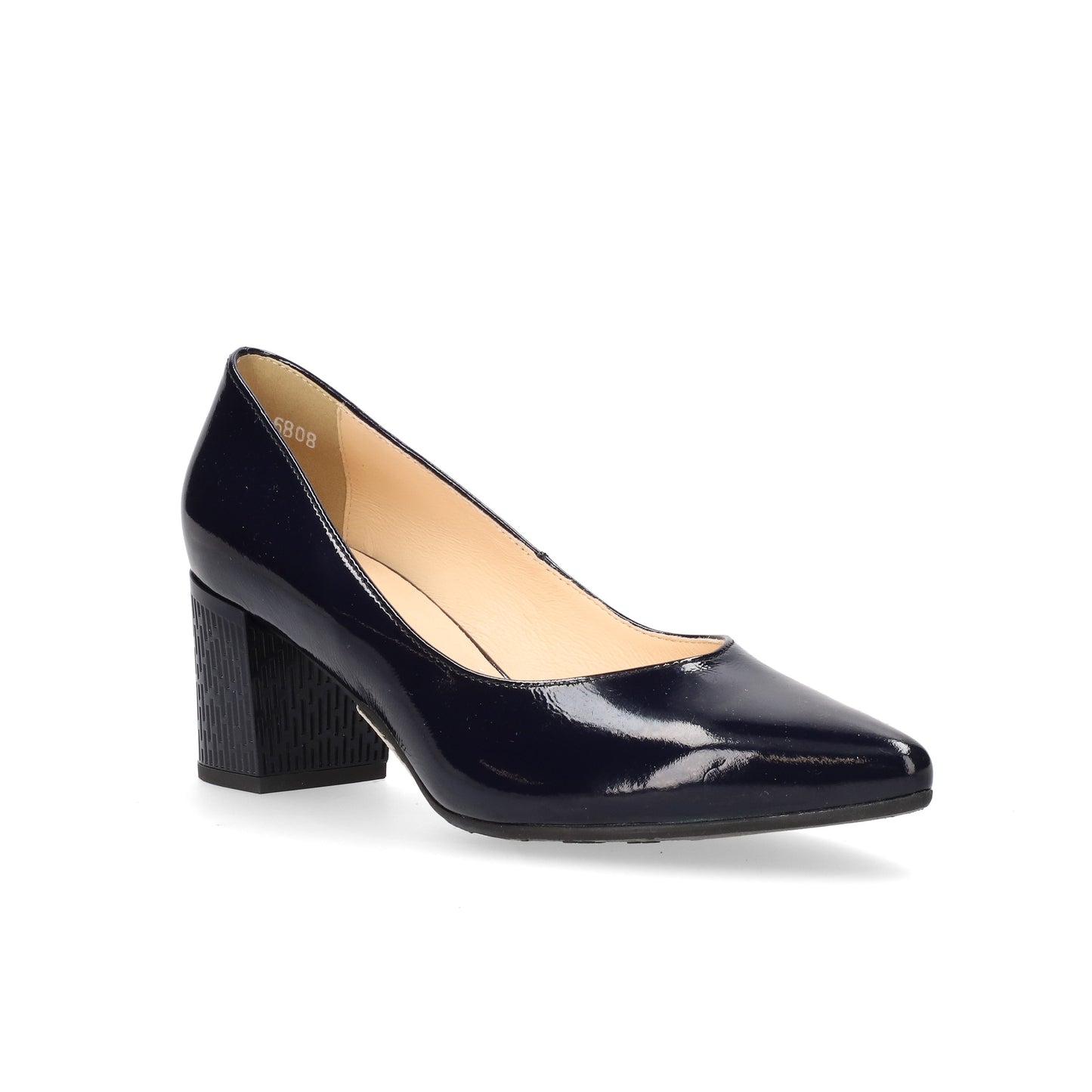 Bioeco By Arka 6808 2293 Navy Patent Dress Shoes