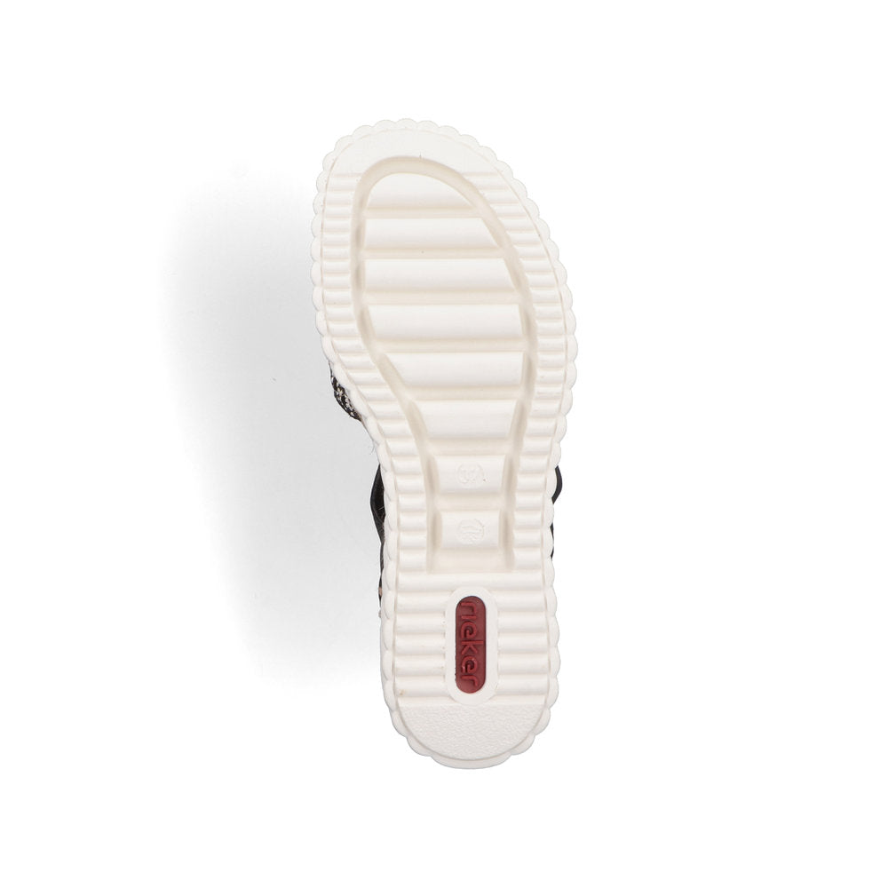 Rieker 69176-00 Black Sandals
