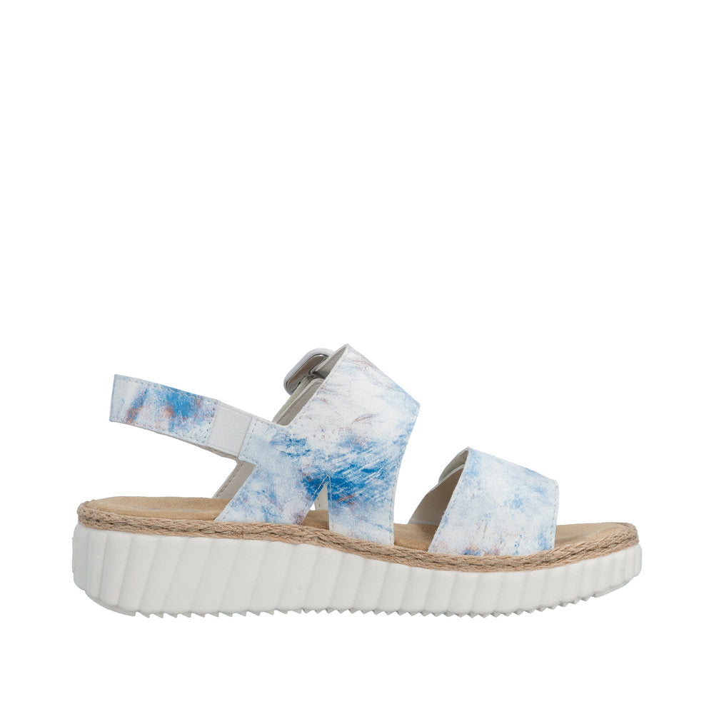 Rieker 69260-90 Blue Sandals