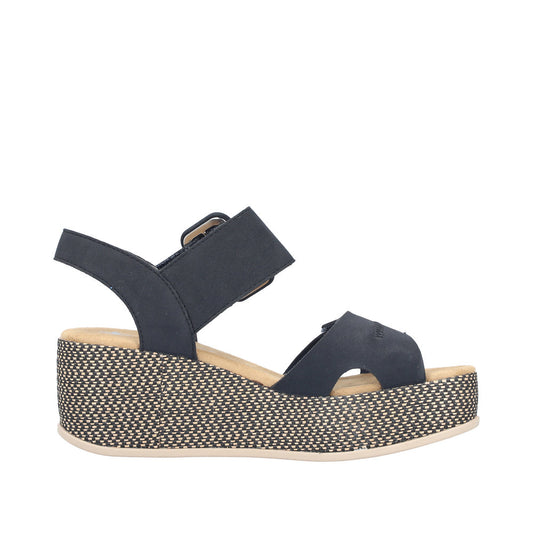 Rieker 69450-14 Pacific Blue Sandals