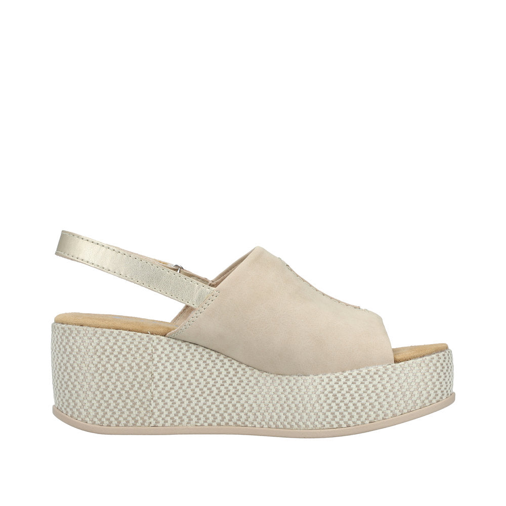 Rieker 69460-62 Ginger / Pale Gold Sandals