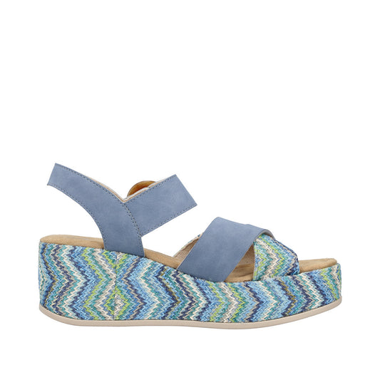Rieker 69469-14 Indigo Blue Sandals