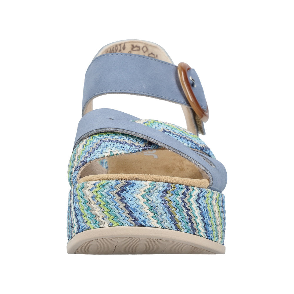 Rieker 69469-14 Indigo Blue Sandals