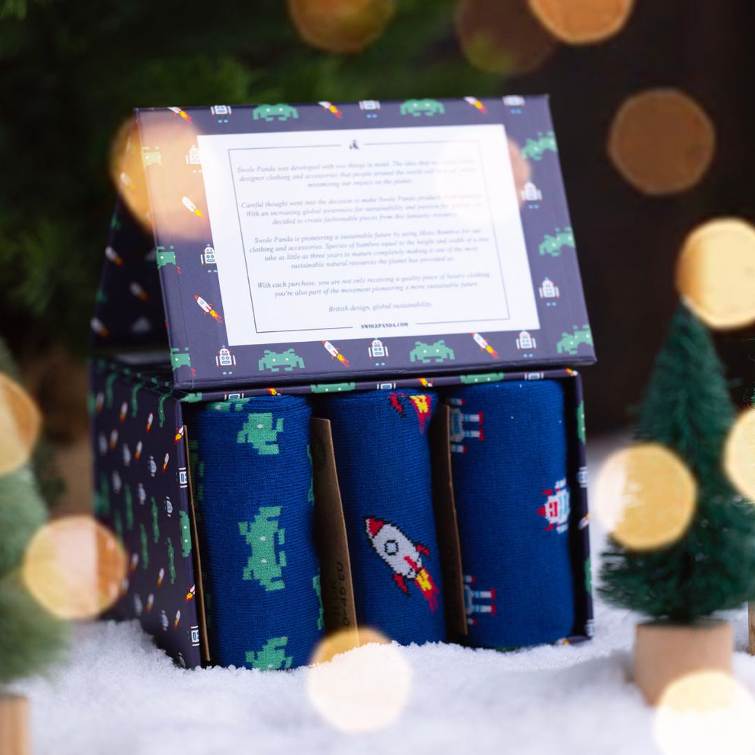 Swole Panda Outer Space Gift Set - 3 Pairs