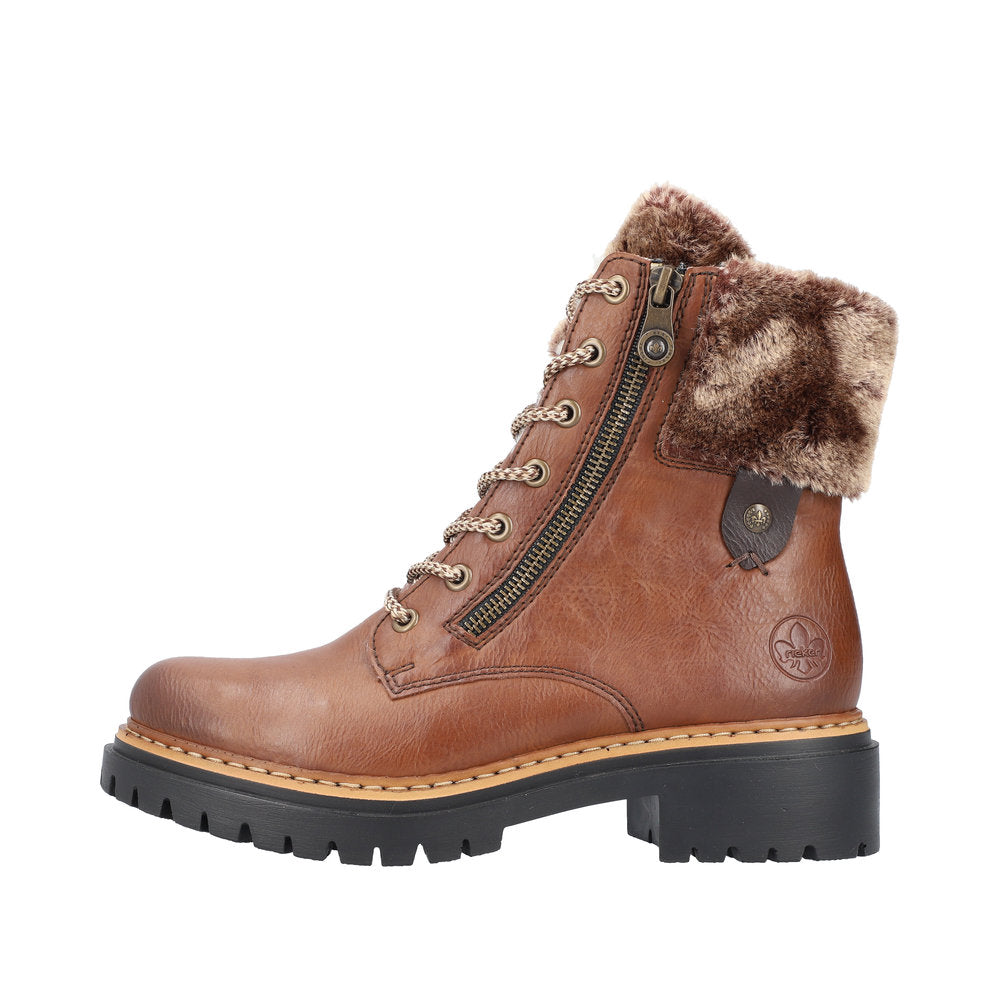 Rieker 72608-24 Tan Boots