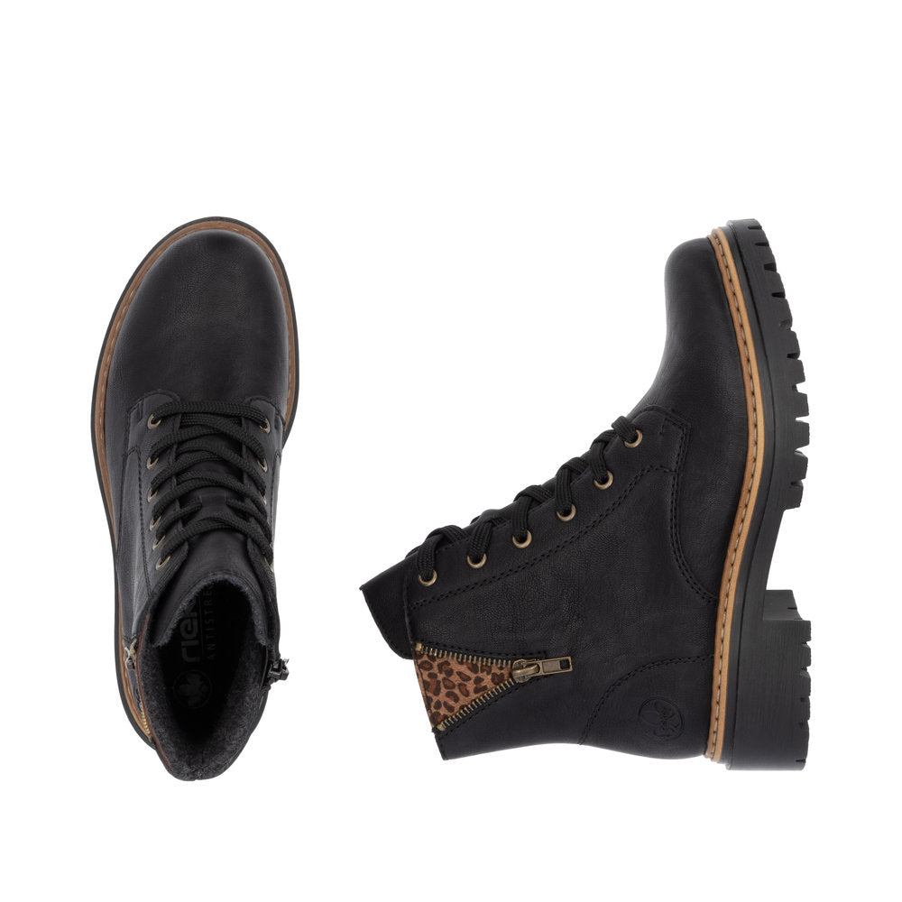 Rieker 72617-00 Black Boots