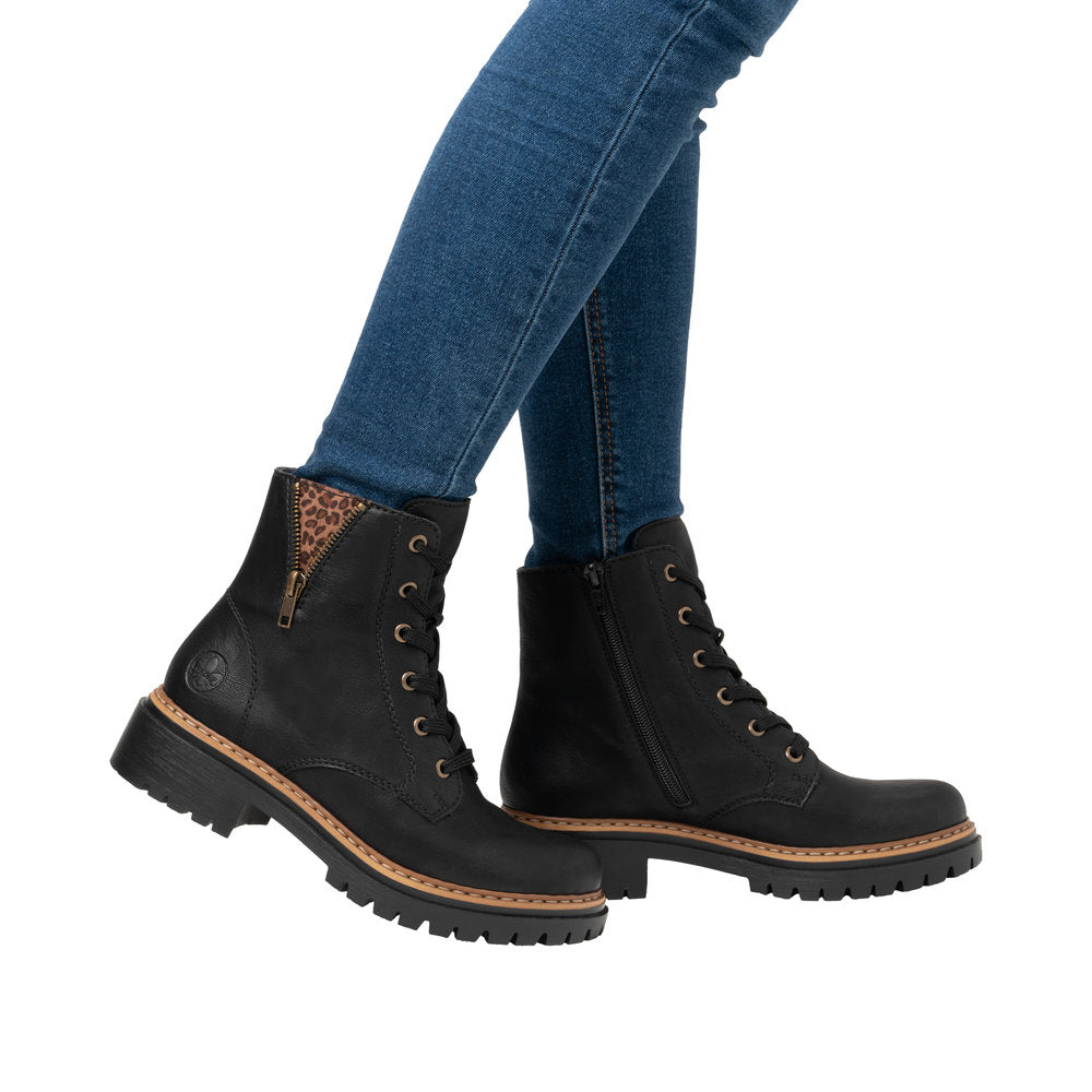 Rieker 72617-00 Black Boots
