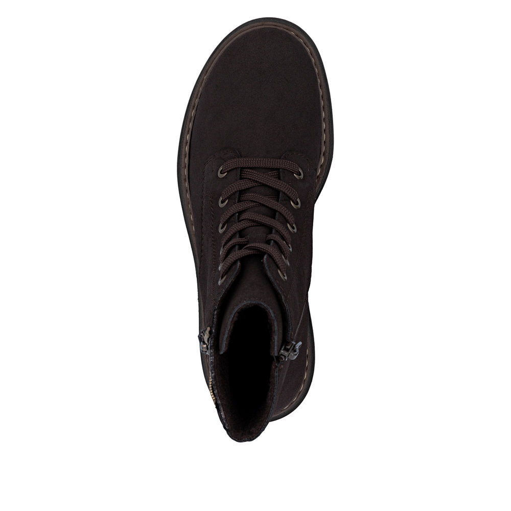 Rieker 72617-25 Brown Mid Height Boots