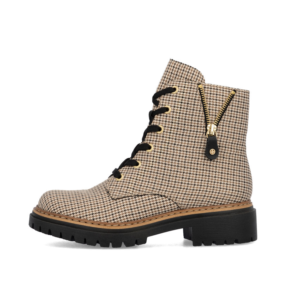 Rieker 72617-60 Beige Mid Height Boots