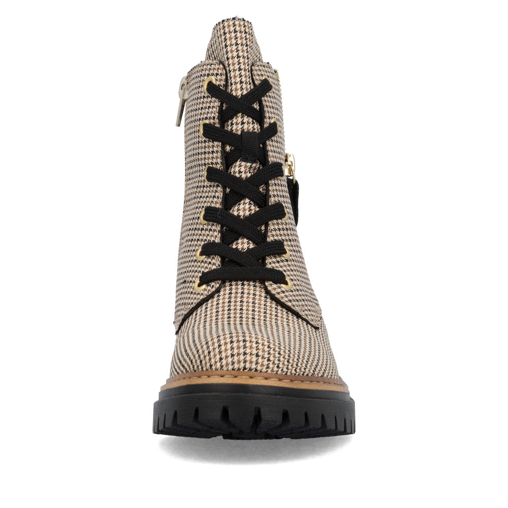 Rieker 72617-60 Beige Mid Height Boots