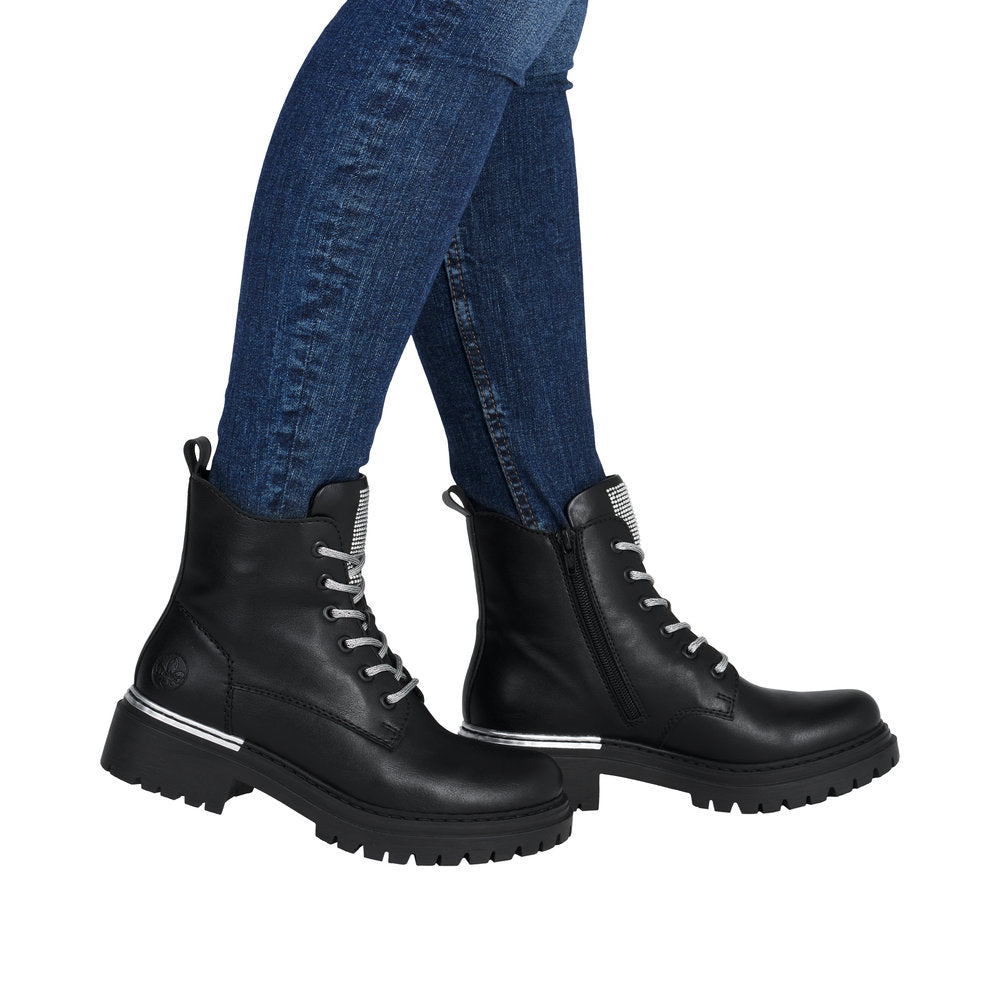 Rieker 72620-00 Black Boots