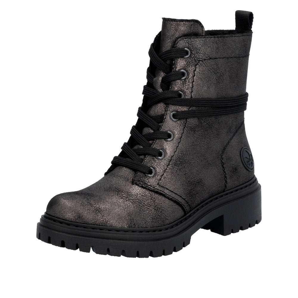 Rieker 72675-00 Black Boots