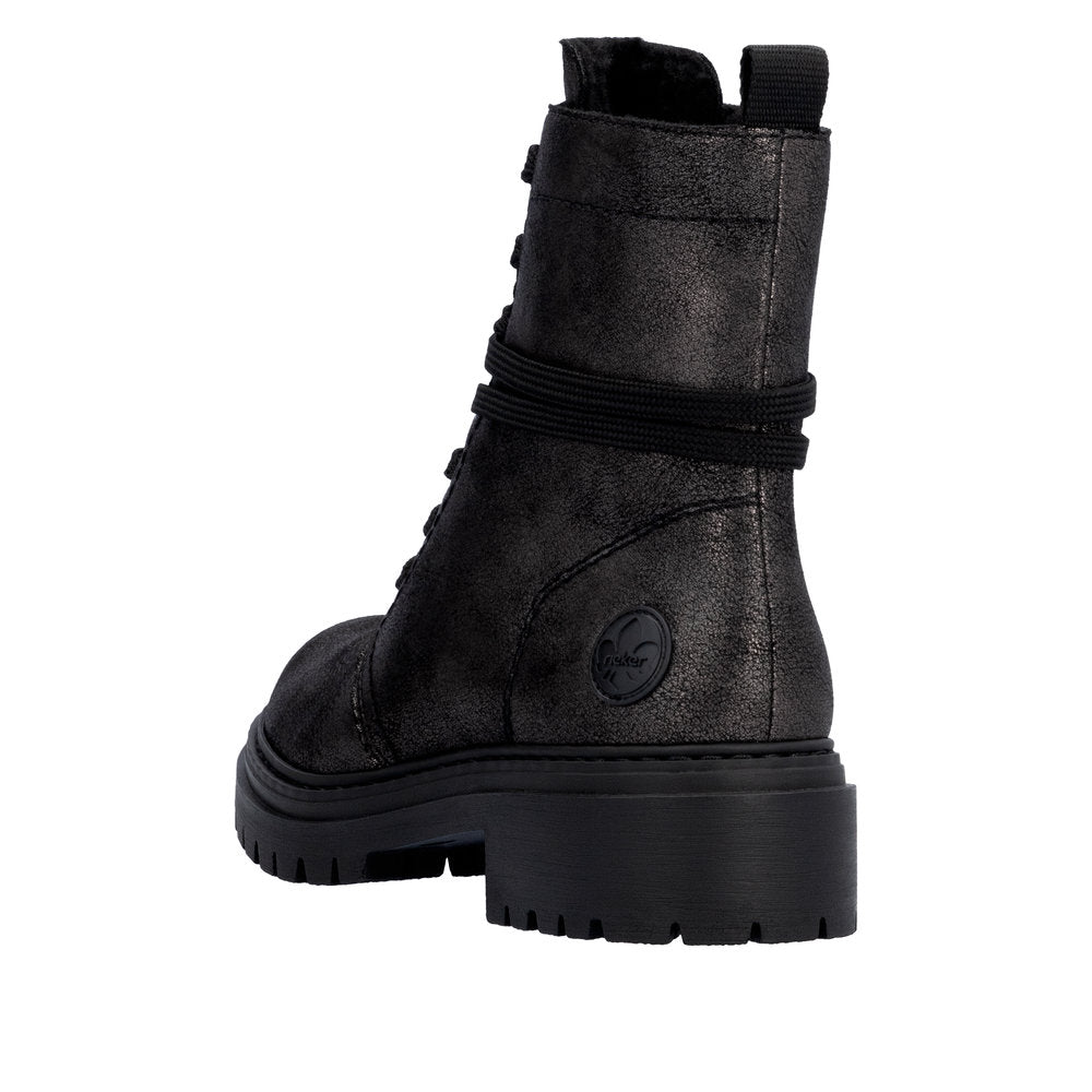 Rieker 72675-00 Black Boots