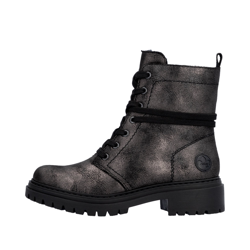 Rieker 72675-00 Black Boots