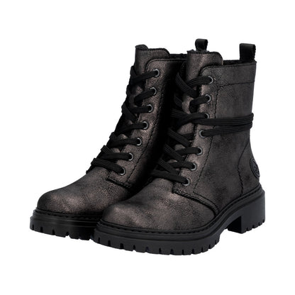 Rieker 72675-00 Black Boots