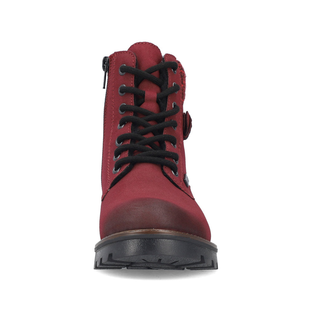 Rieker 73225-35 Red Boots