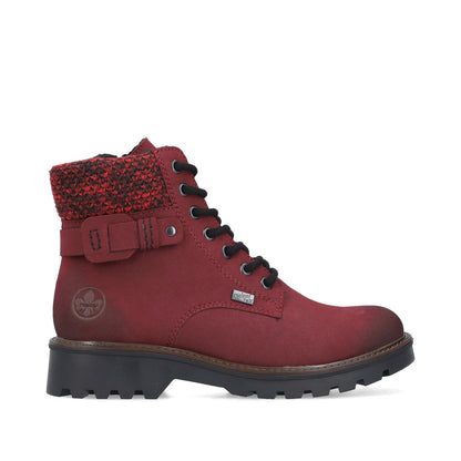 Rieker 73225-35 Red Boots