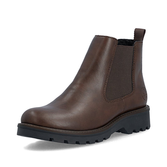 Rieker 73250-25 Brown Mid Height Boots