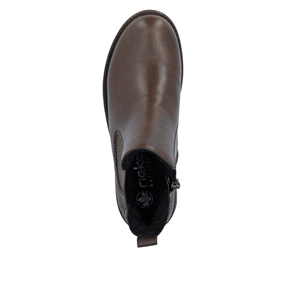 Rieker 73250-25 Brown Mid Height Boots