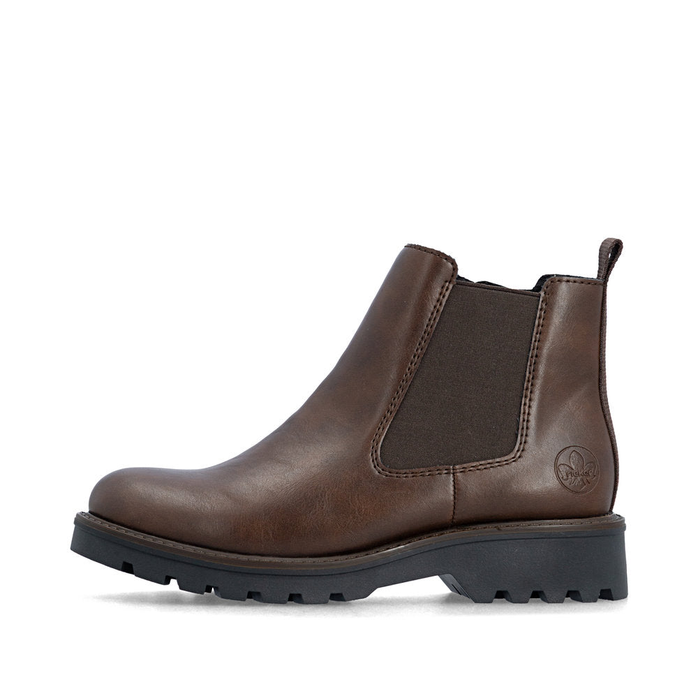 Rieker 73250-25 Brown Mid Height Boots