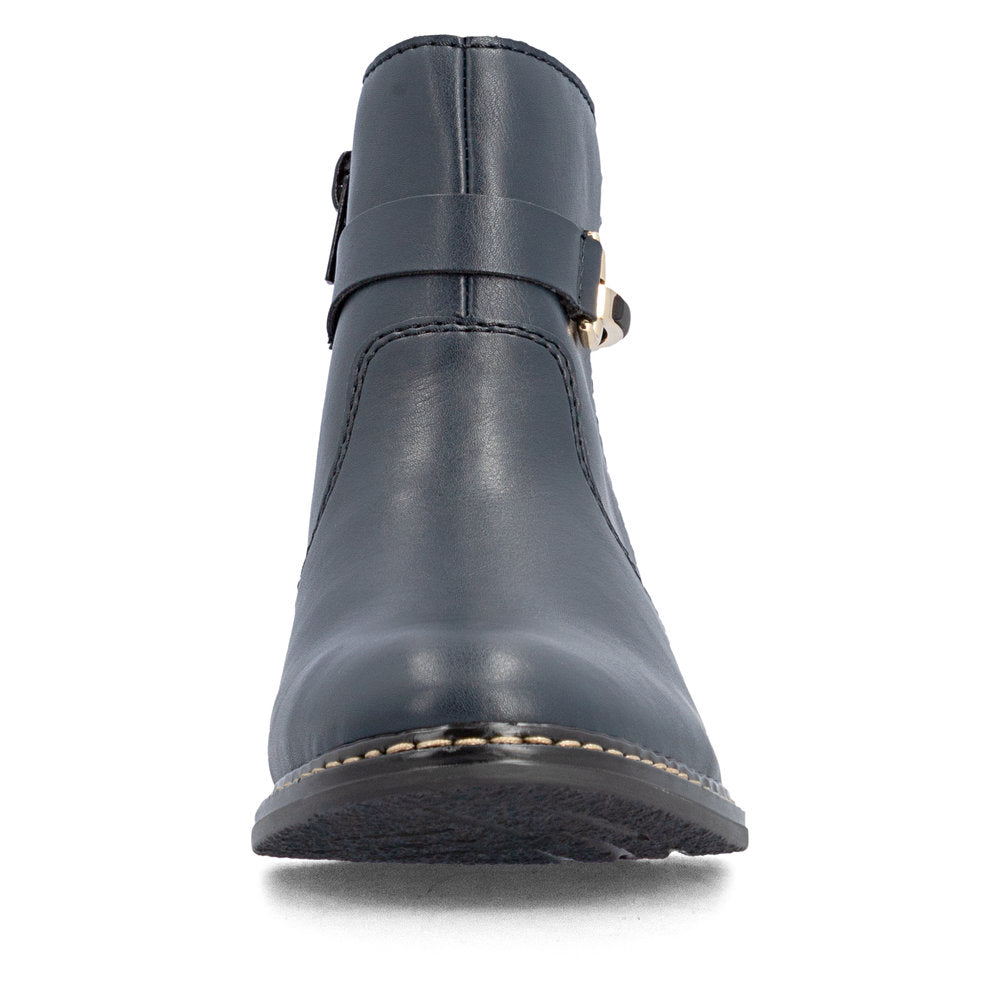 Rieker 73487-14 Blue Mid Height Boots