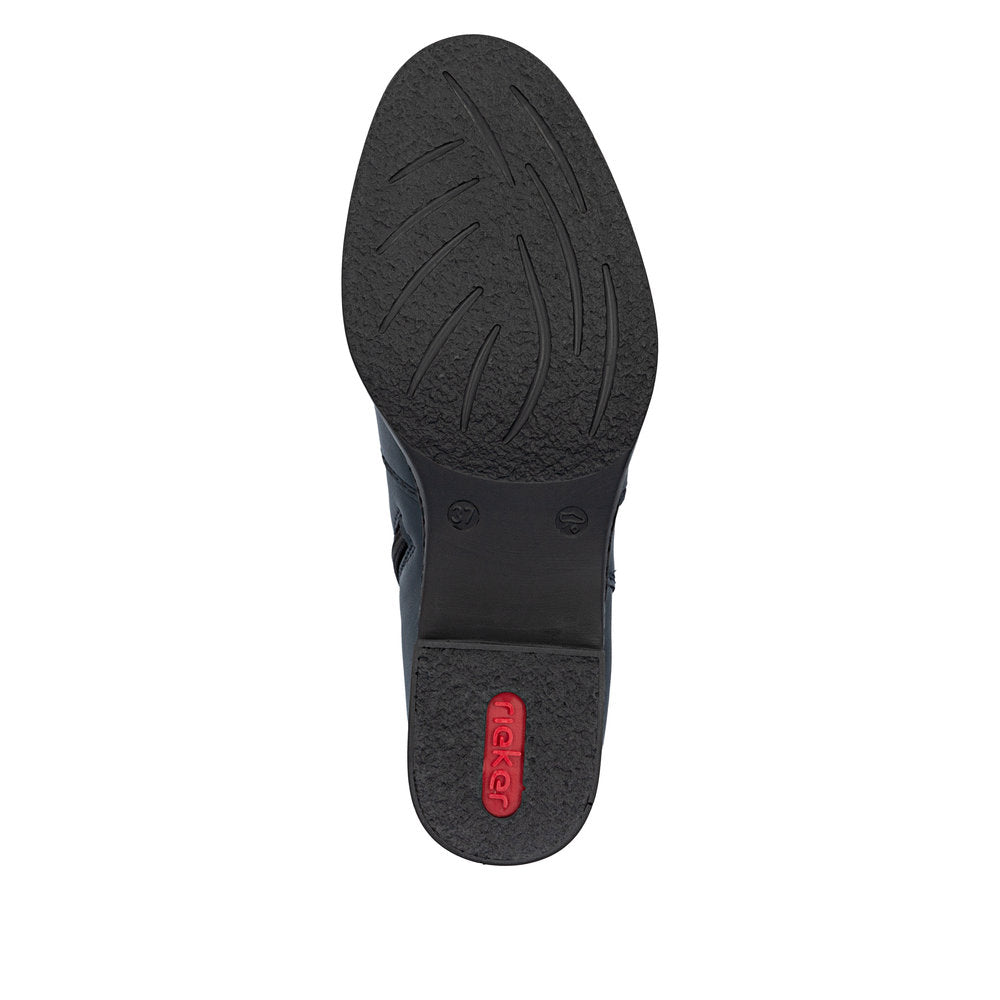Rieker 73487-14 Blue Mid Height Boots