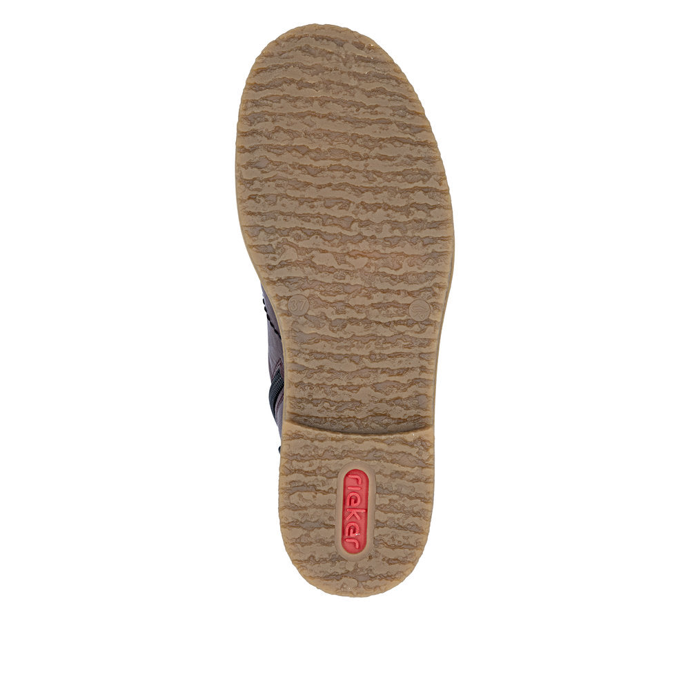 Rieker 73500-30 Red Mid Height Boots