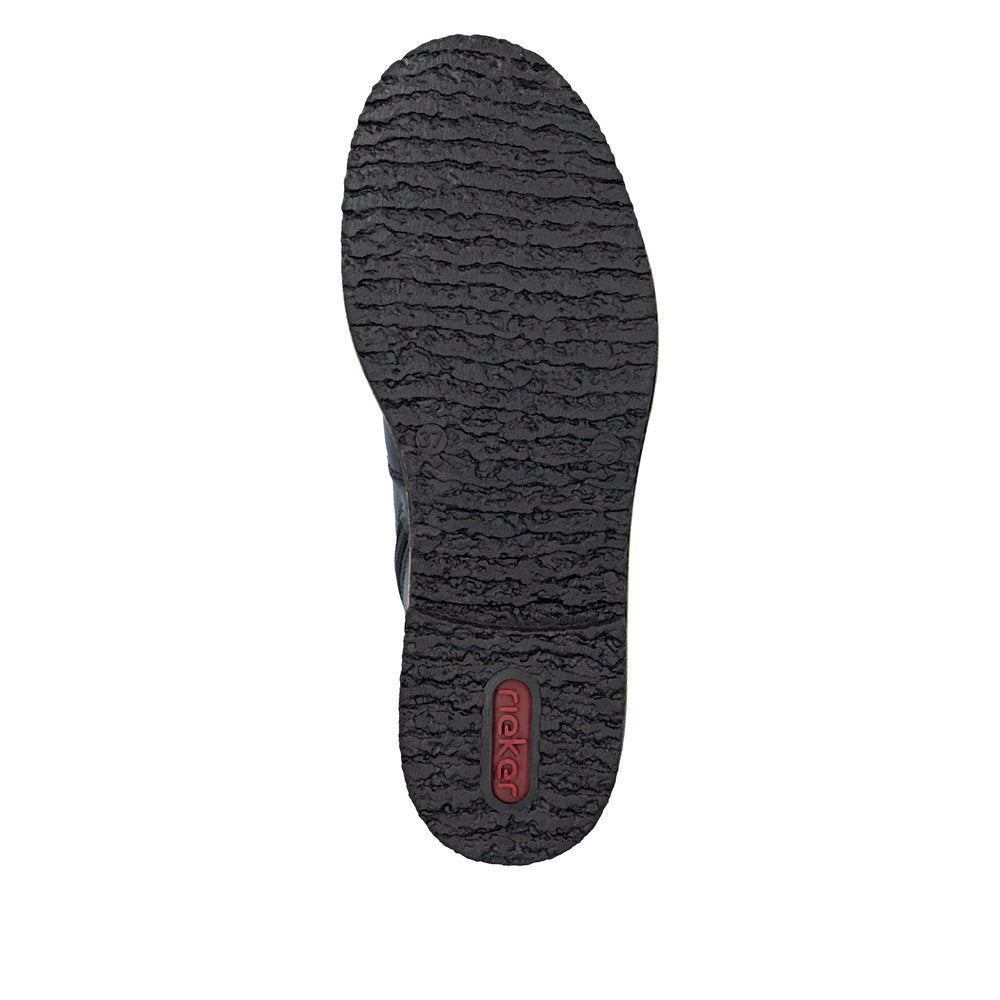 Rieker 73510-90 Green Navy Boots