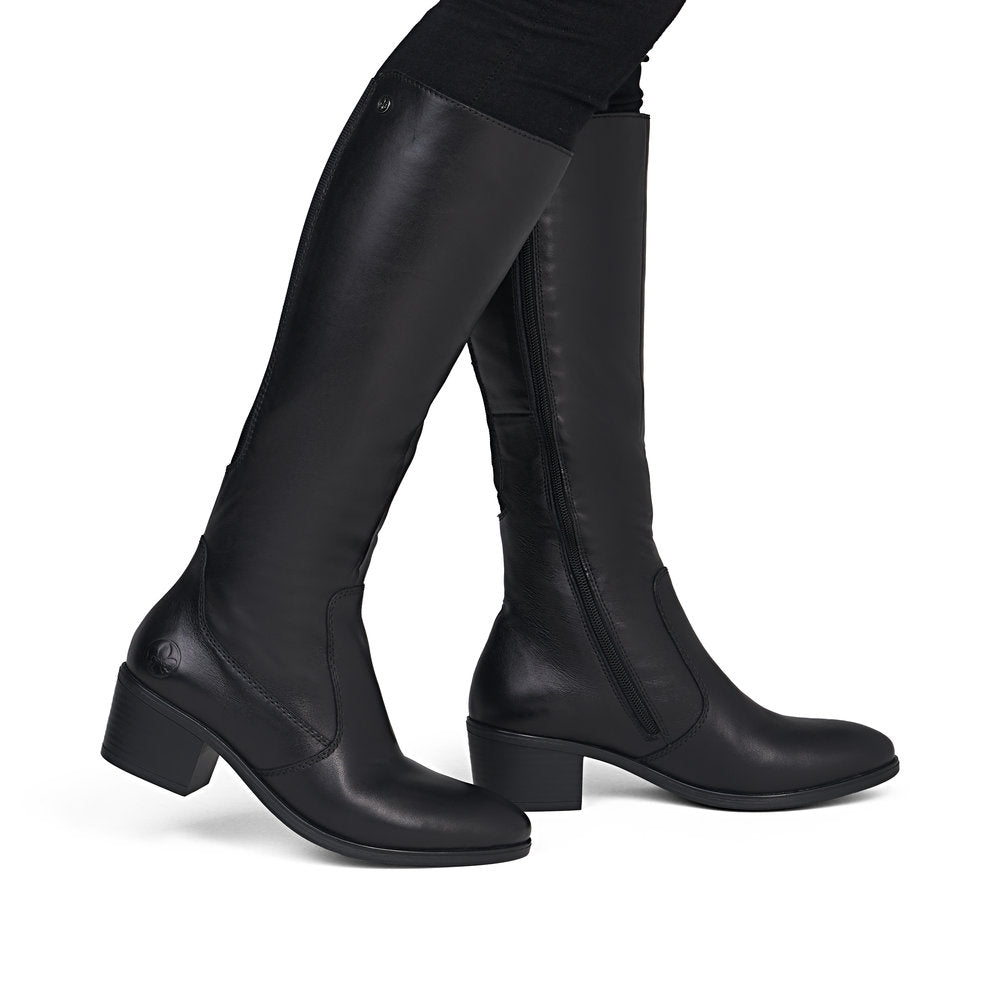 Rieker 73955-00 Black Boots
