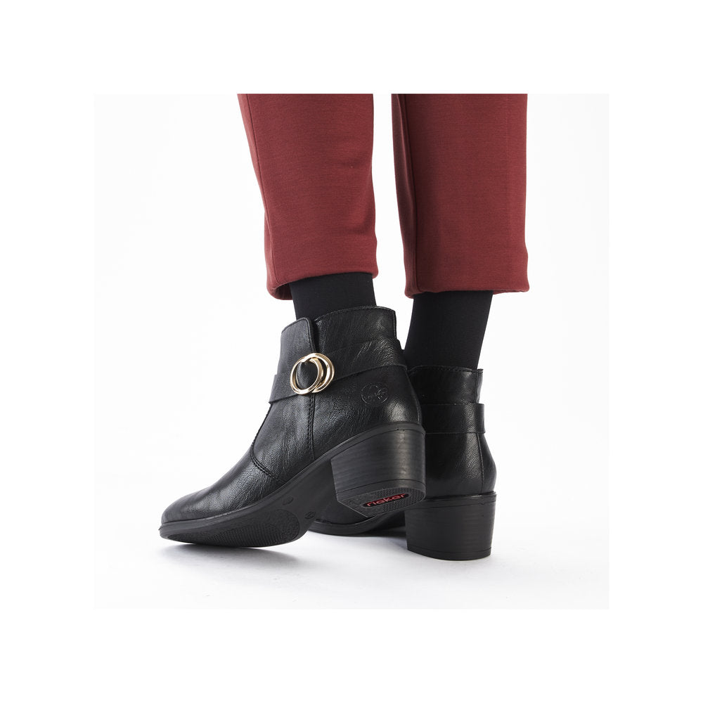 Rieker 73975-00 Black Boots