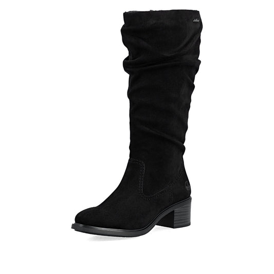 Rieker 74192-00 Black Boots