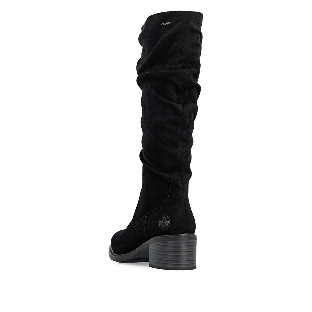 Rieker 74192-00 Black Boots