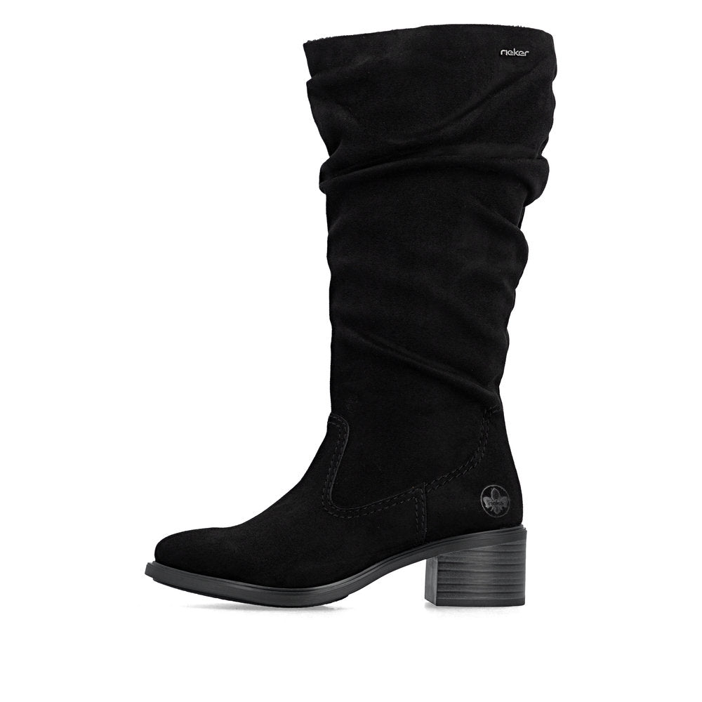 Rieker 74192-00 Black Boots