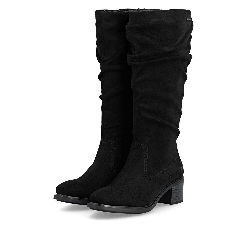 Rieker 74192-00 Black Boots