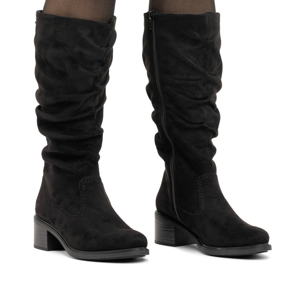 Rieker 74192-00 Black Boots