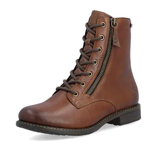 Rieker 74805-22 Brown Mid Height Boots