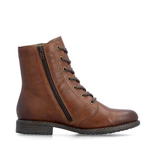 Rieker 74805-22 Brown Mid Height Boots