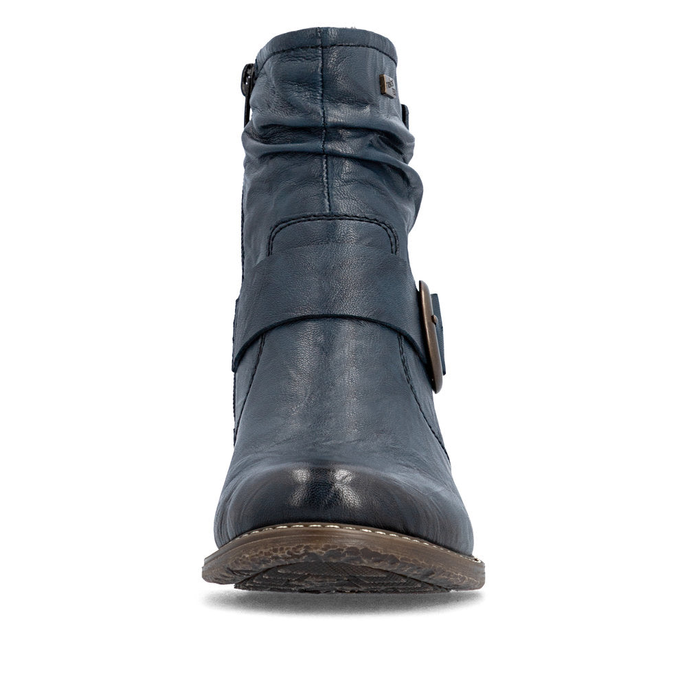 Rieker 74857-14 Blue Mid Height Boots