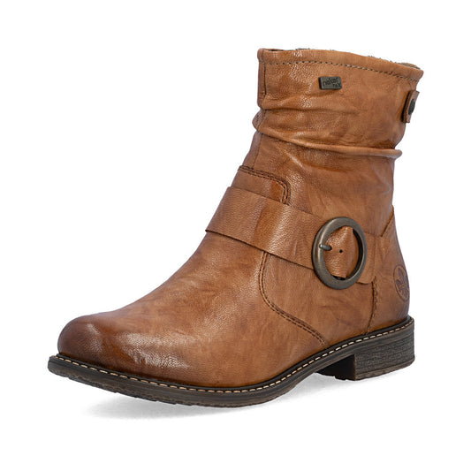 Rieker 74857-22 Brown Mid Height Boots