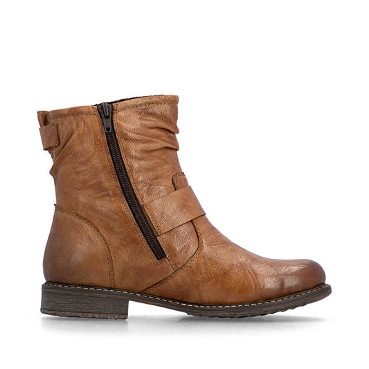Rieker 74857-22 Brown Mid Height Boots