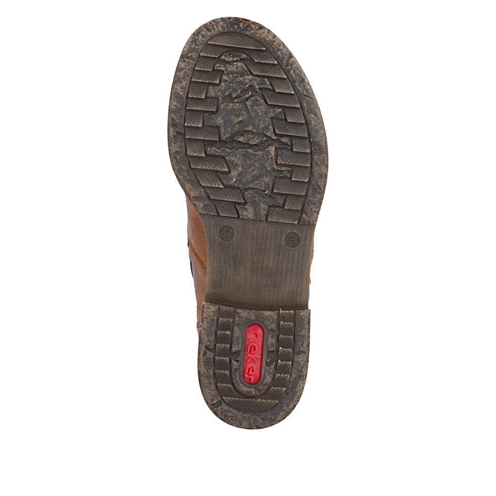 Rieker 74857-22 Brown Mid Height Boots