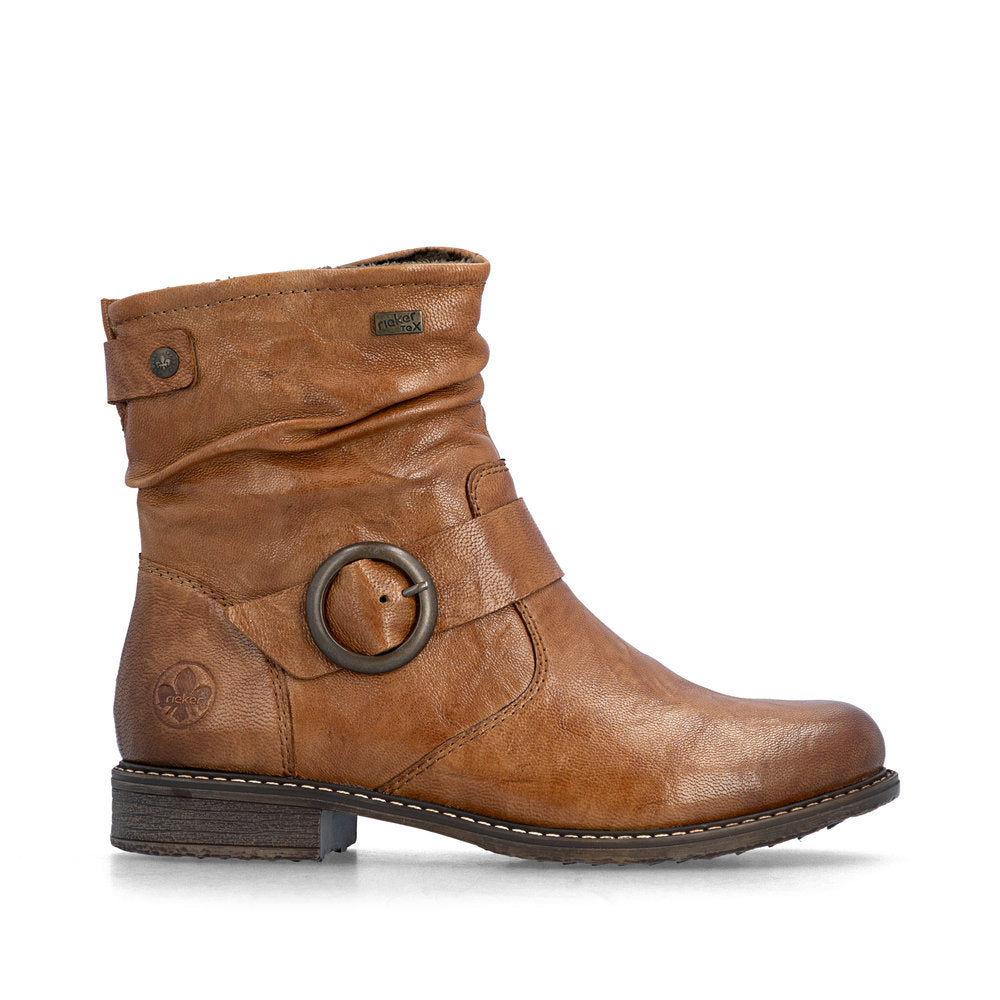 Rieker 74857-22 Brown Mid Height Boots
